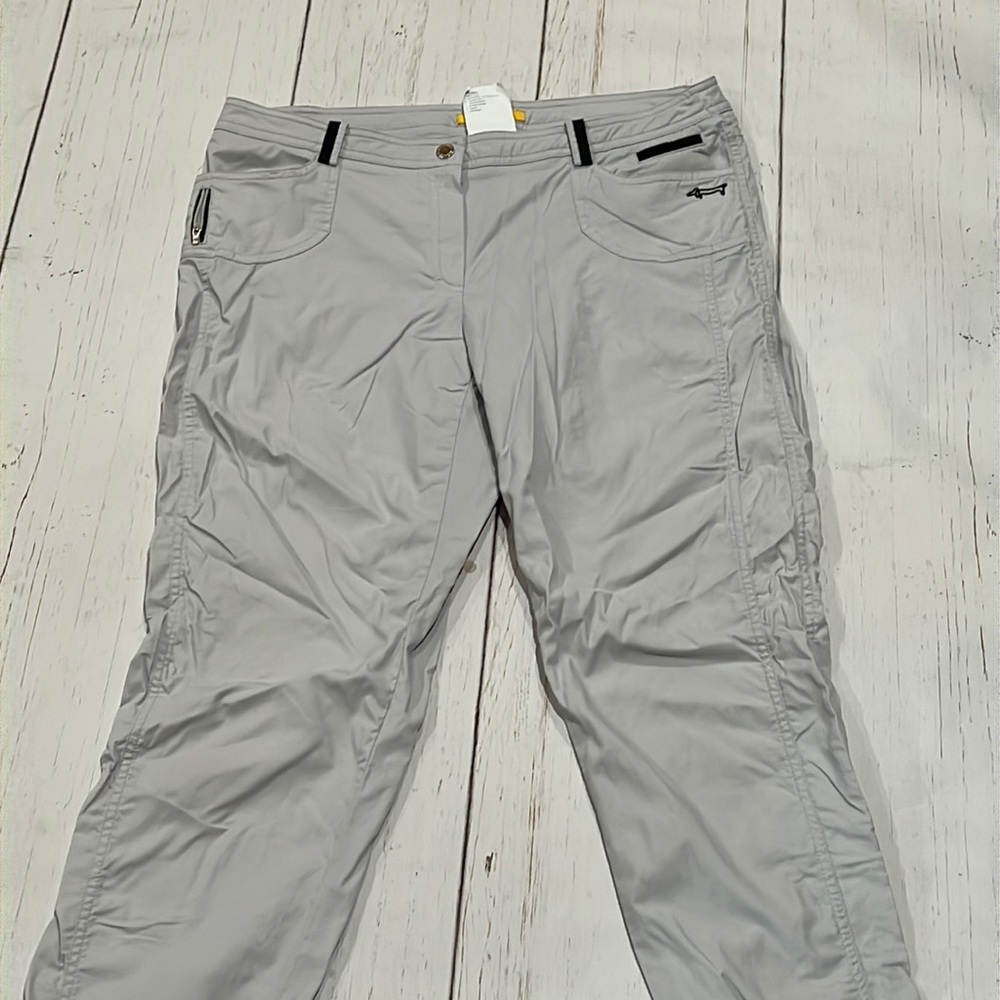 Louis Castel Womens Gray Pants